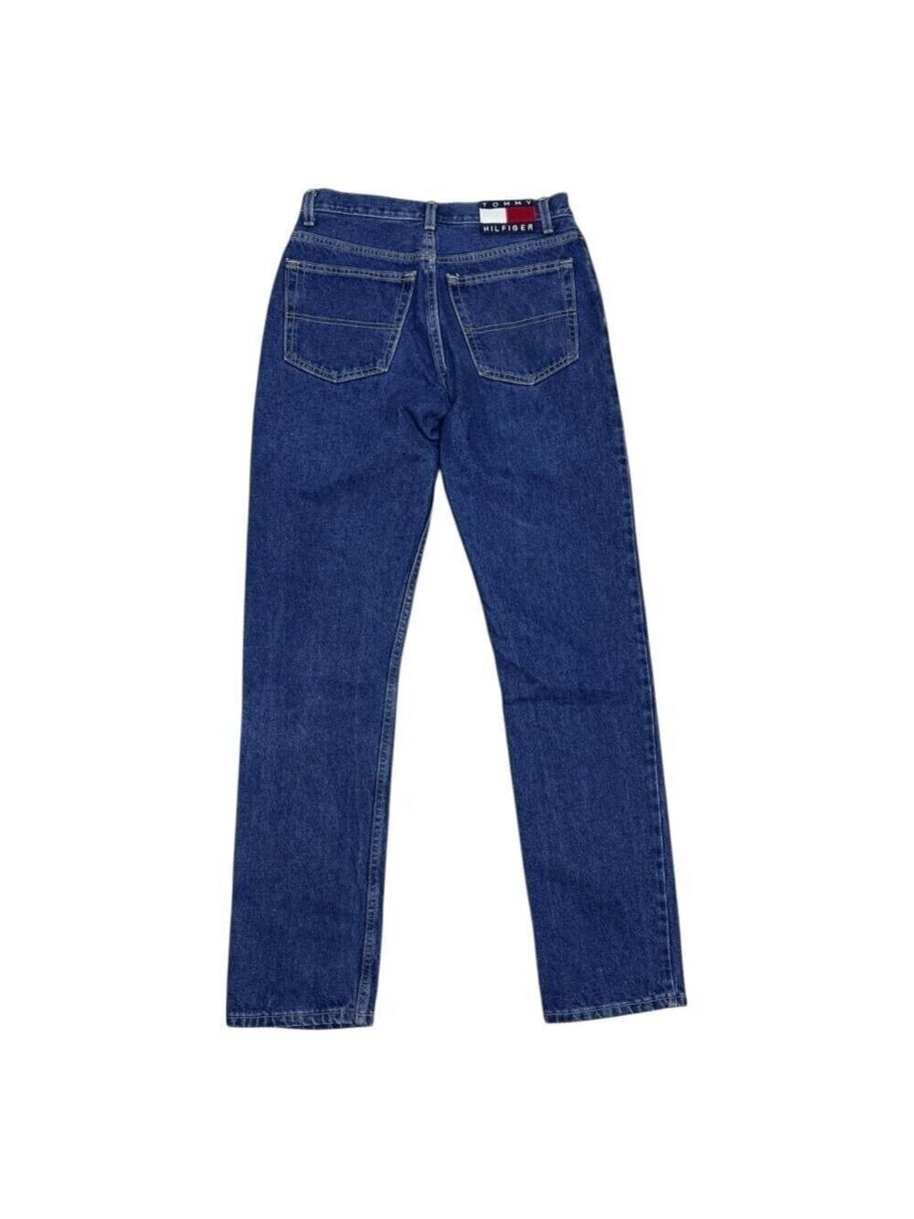 TOMMY HILFIGER Vintage Y2K 2000s Casual Denim Pants Jeans Mens 29x32